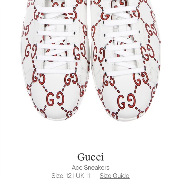 Gucci shoes size 12 (11 UK)
